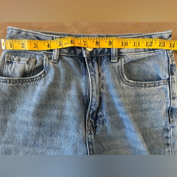 Stradivarius Blue Straight Leg Jeans - Picture 7 of 7